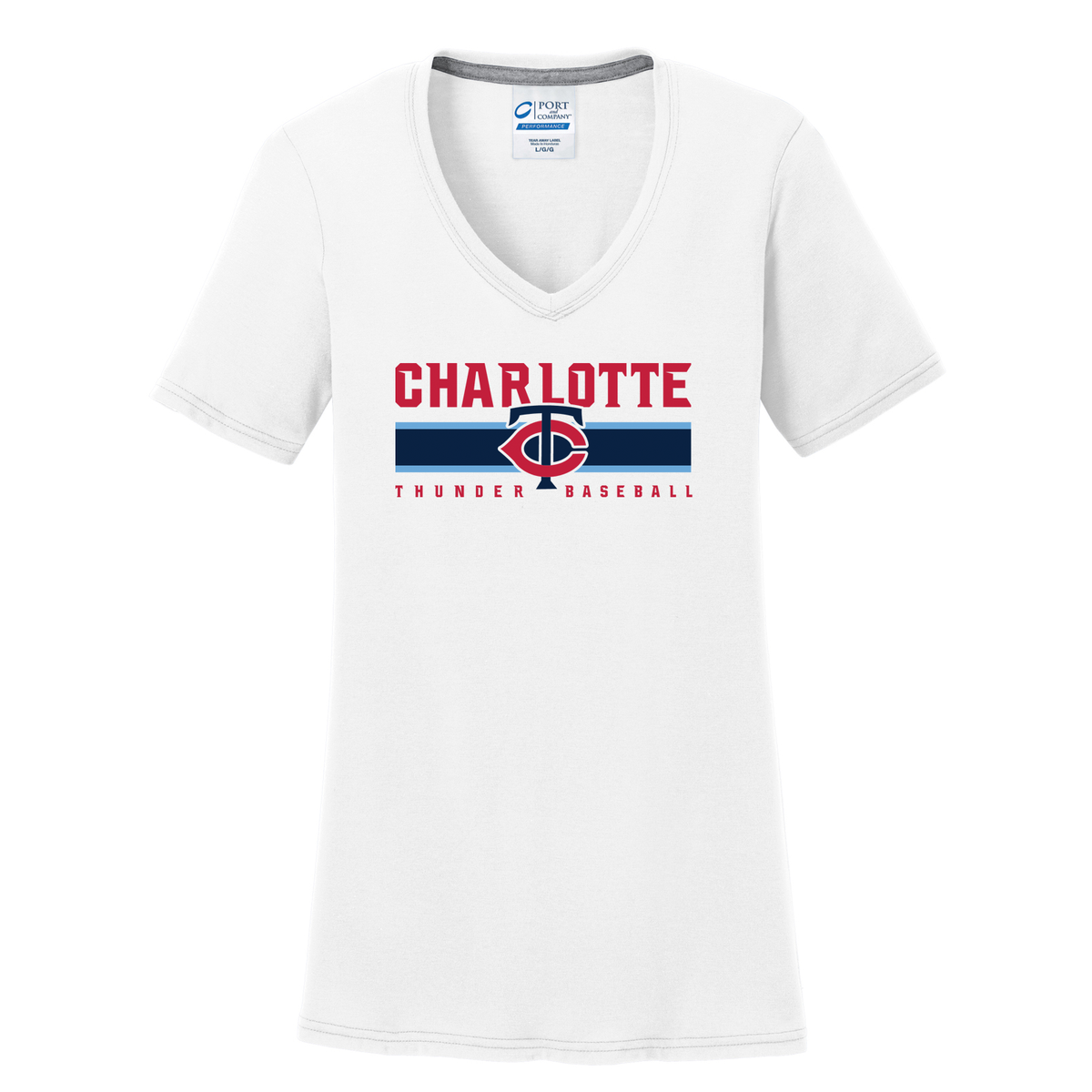 Charlotte Thunder Baseball  Women's T-Shirt