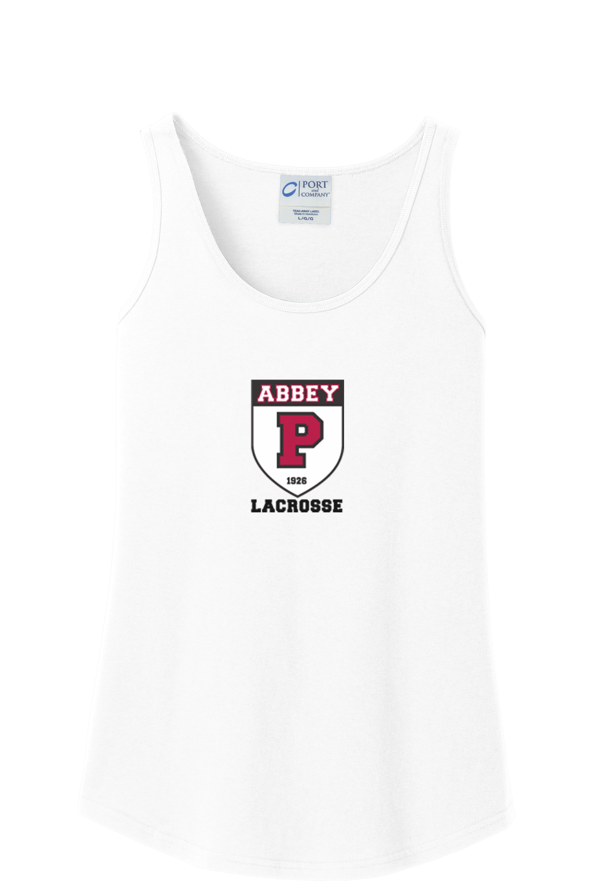 Portsmouth Lacrosse Women's White Tank Top