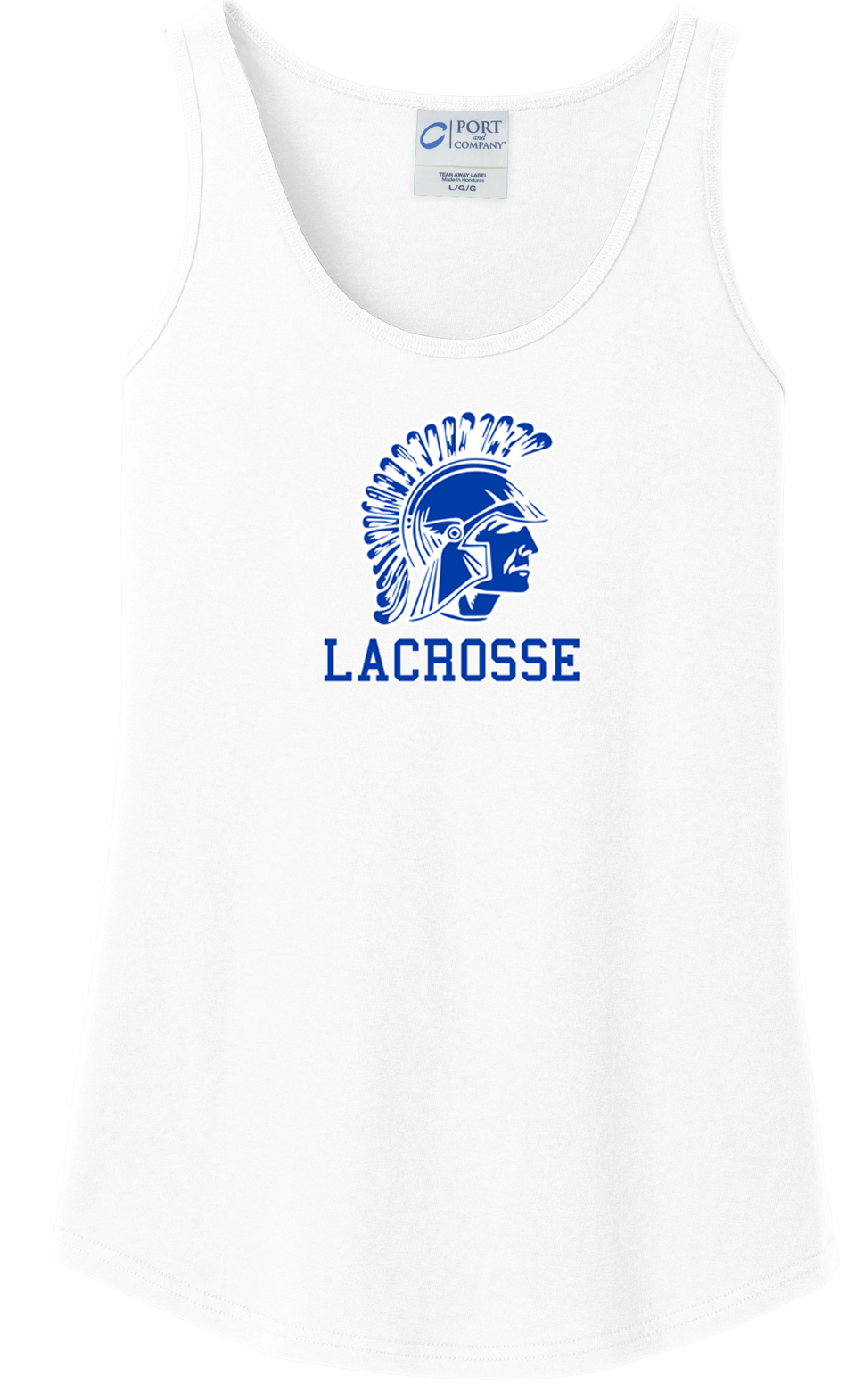 Chambersburg Lacrosse Women's White Tank Top