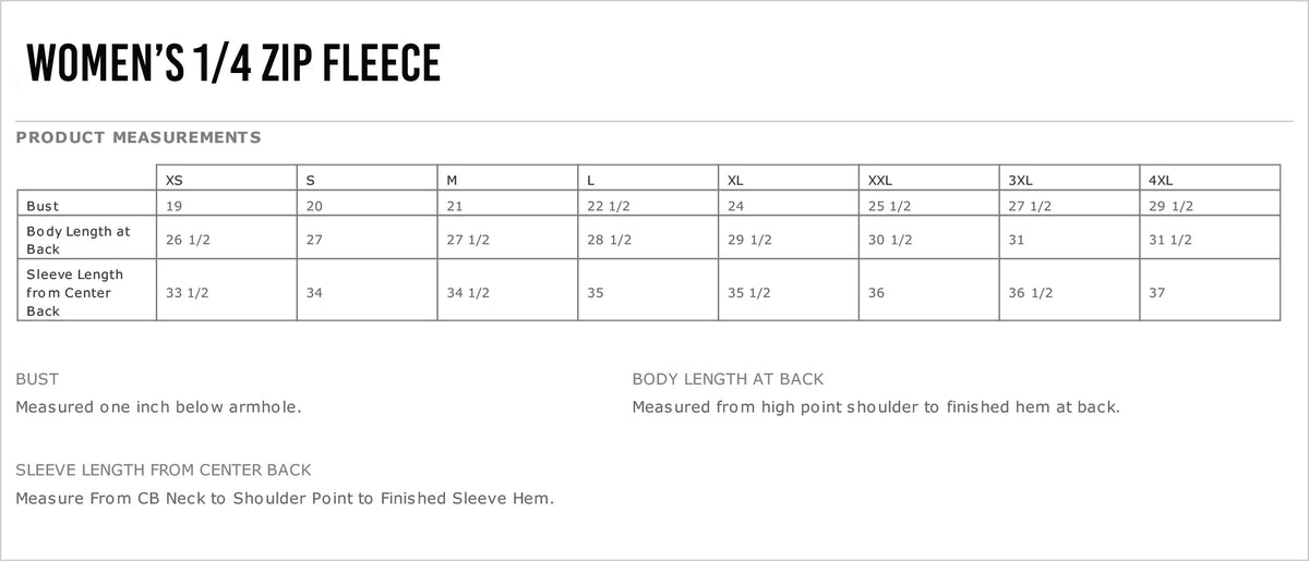 CitySide Lacrosse Women's 1/4 Zip Fleece