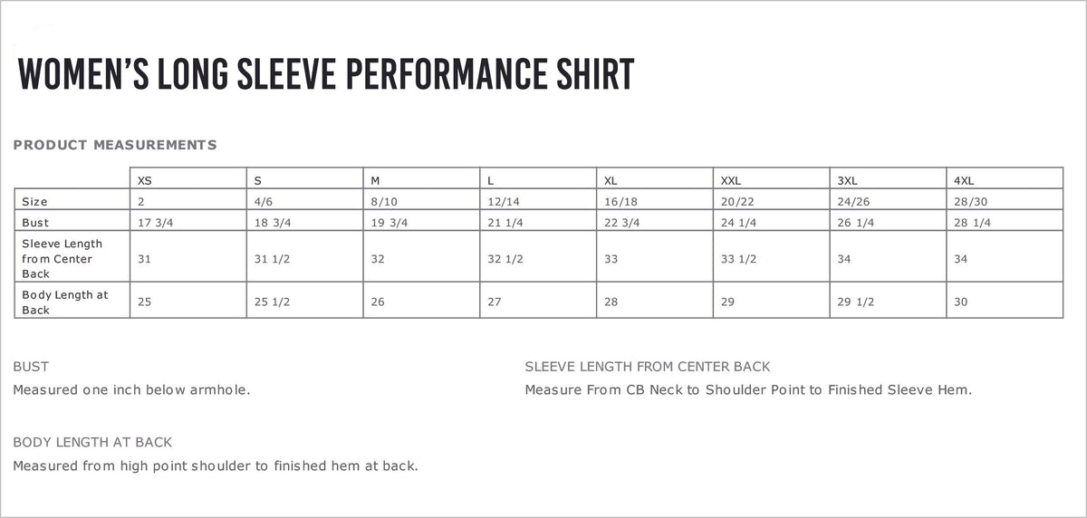 44th Precinct High Bridge Women's Long Sleeve Performance Shirt