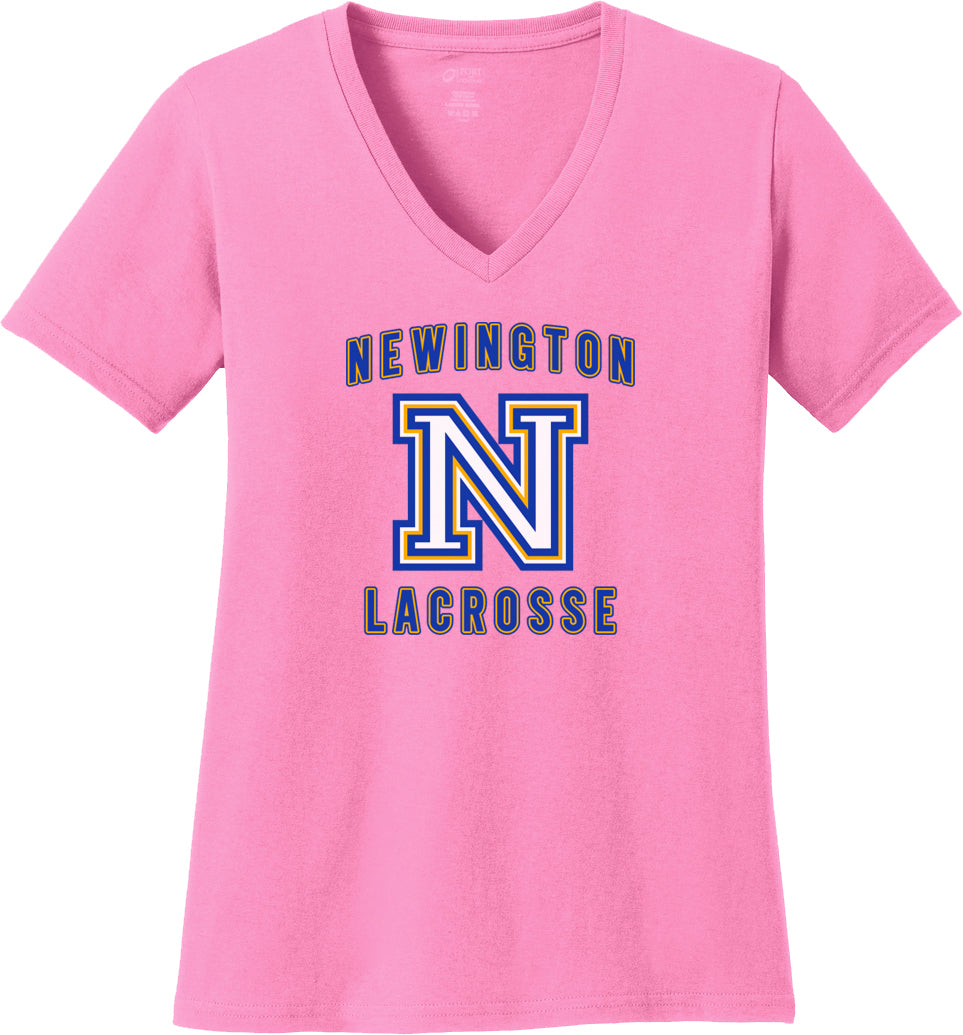 Newington Lacrosse Pink Women's T-Shirt