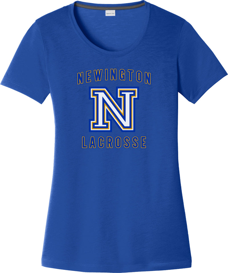 Newington Lacrosse Women's Royal CottonTouch Performance T-Shirt
