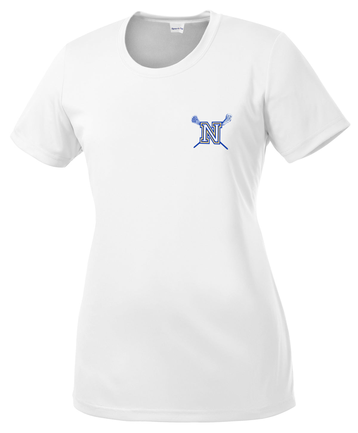 Newington Lacrosse Women's White Performance T-Shirt