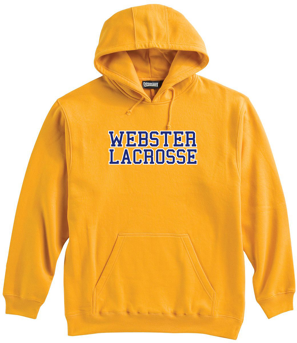 Webster Lacrosse Yellow Sweatshirt