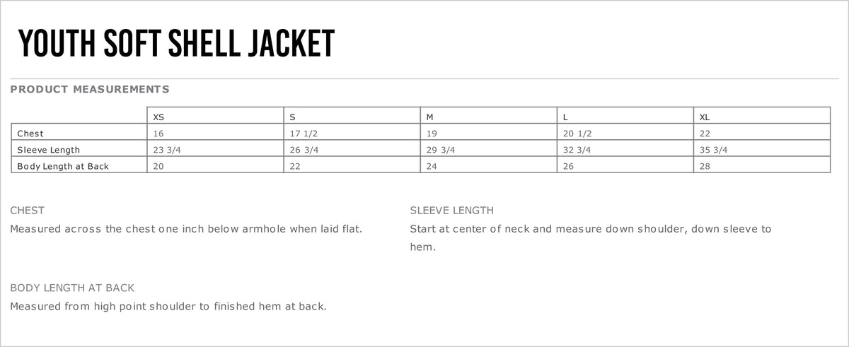 Shakopee Lacrosse Charcoal Soft Shell Jacket