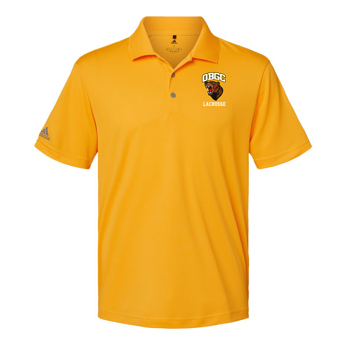 Olney Bears Lacrosse Adidas Performance Sport Polo