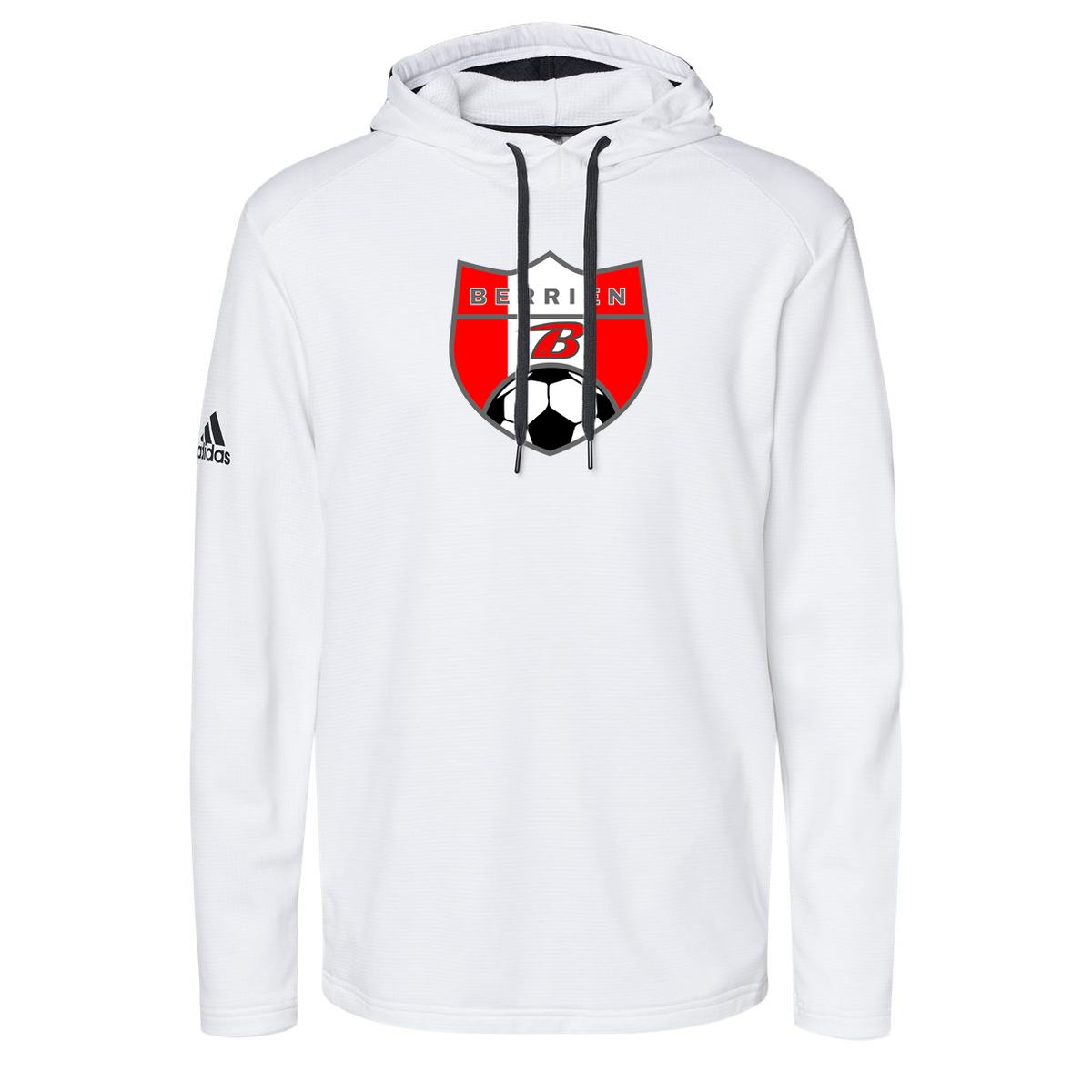 Berrien Rebels Soccer Adidas Textured Hooded Sweatshirt