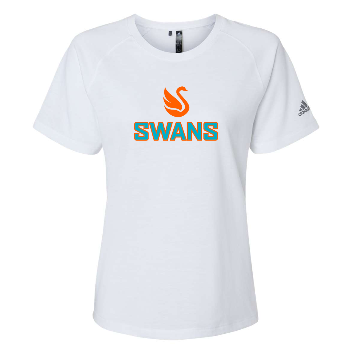Swans Lacrosse Adidas Ladies Blended T-Shirt