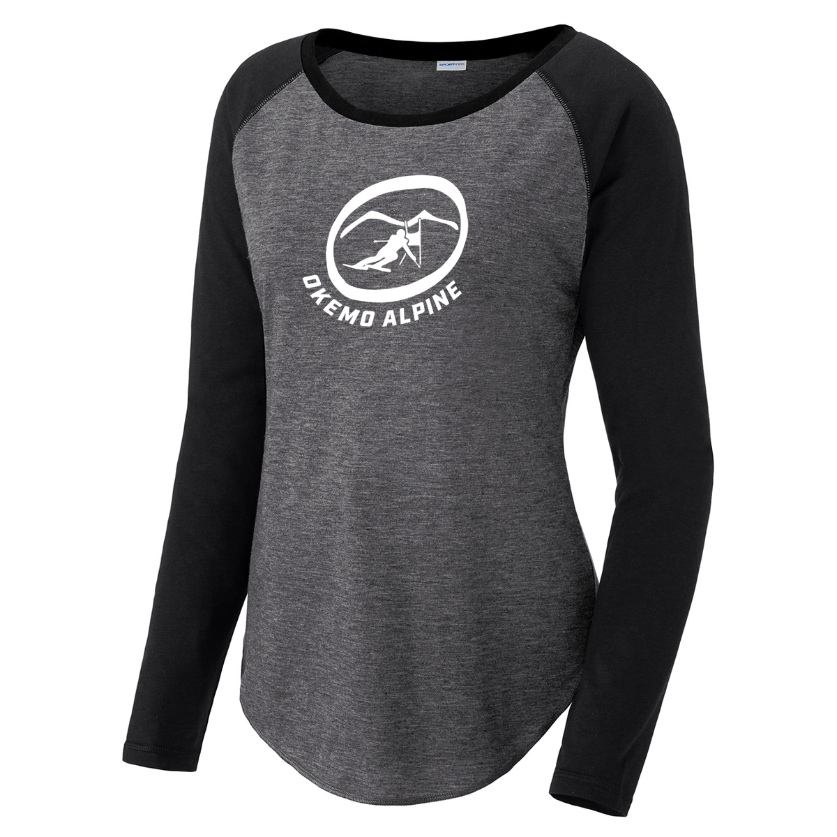 Okemo Alpine Women's Raglan Long Sleeve CottonTouch