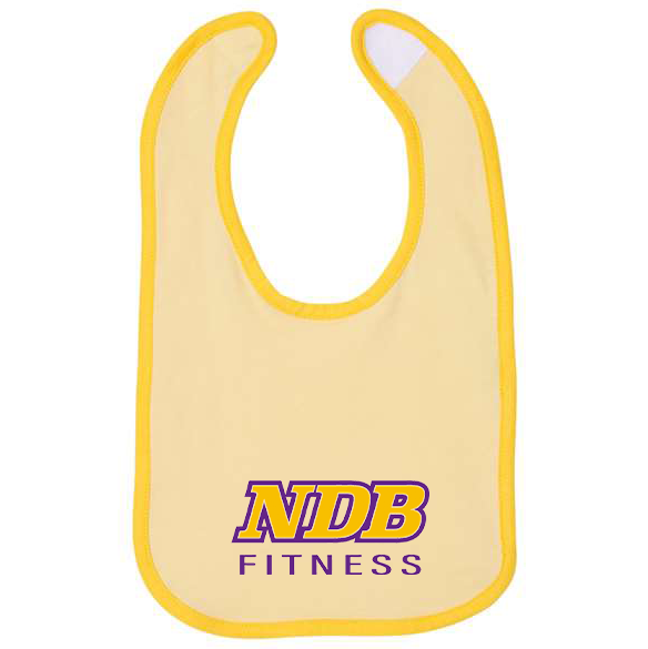 NDB Fitness Infant Contrast Trim Jersey Bib