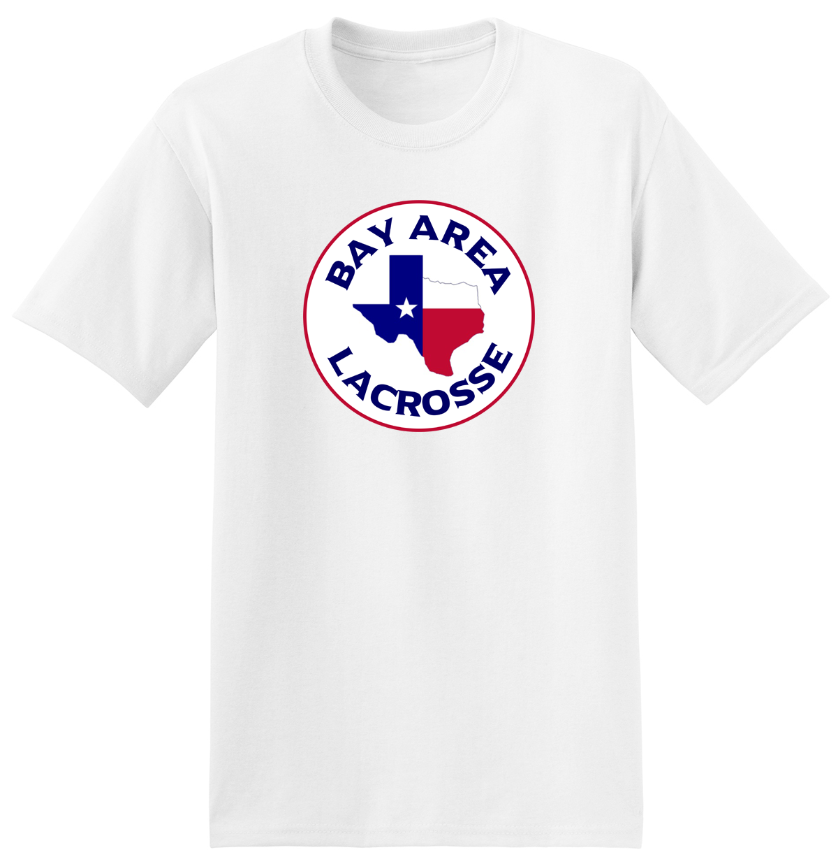 Bay Area Lacrosse White T-Shirt