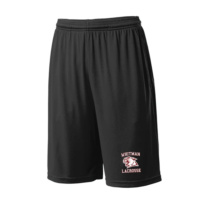 Whitman Lacrosse Black Shorts