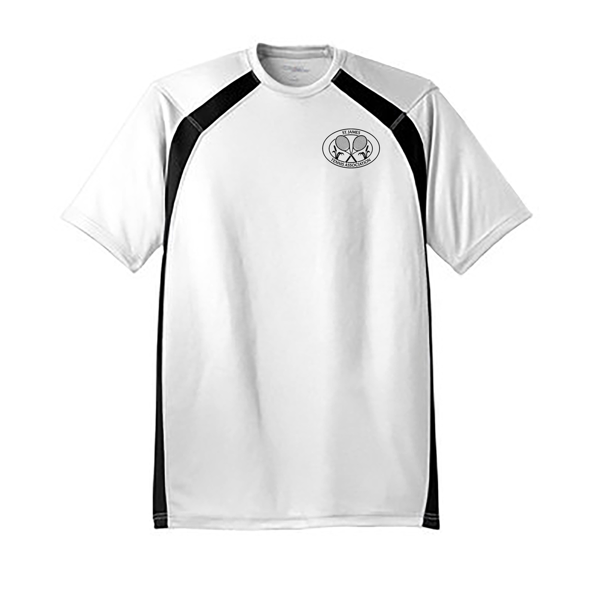 St. James Tennis Association Men's Dry Zone® Colorblock Crew