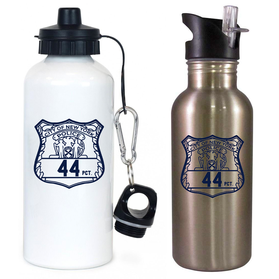 44th Precinct High Bridge Team Water Bottle