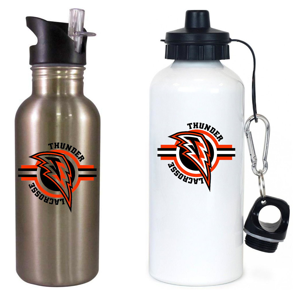 Jersey Thunder Girls Lacrosse Team Water Bottle