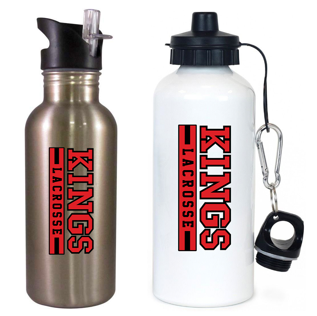 King's Lacrosse Team Water Bottle