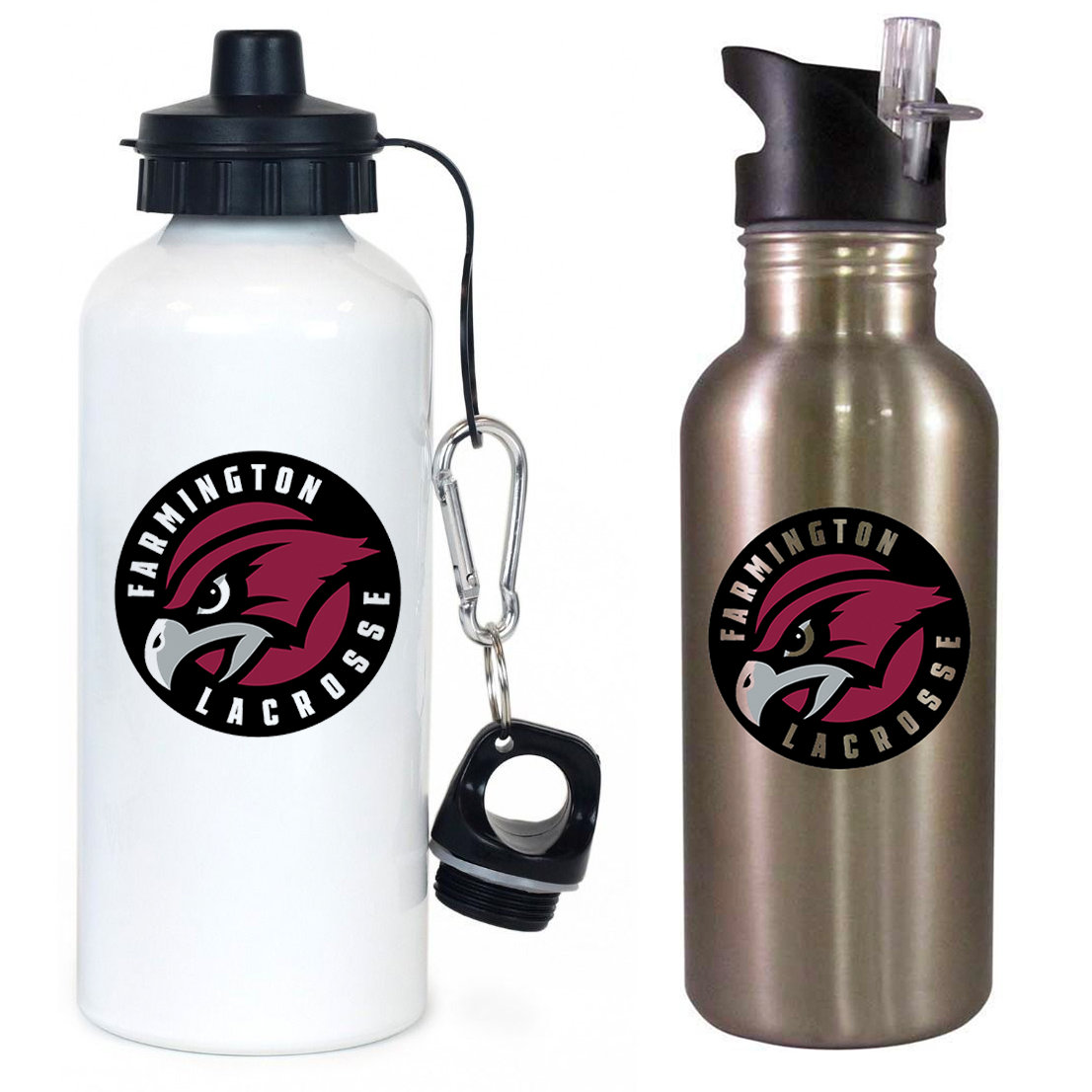 Farmington Lacrosse Team Water Bottle