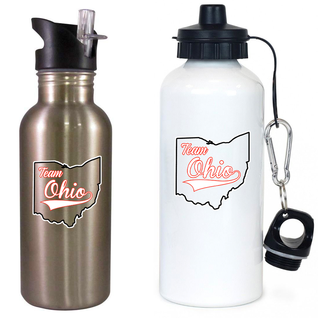 Team Ohio Softball Team Water Bottle