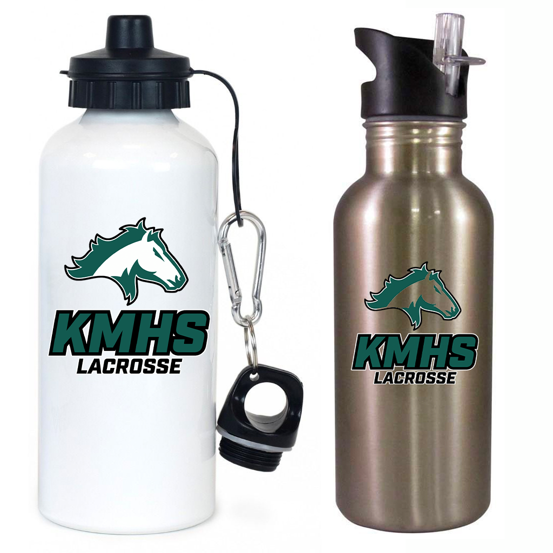 KMHS Mustangs Team Water Bottle