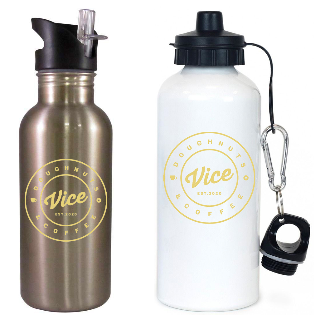 Vice Doughnuts & Coffee Team Water Bottle