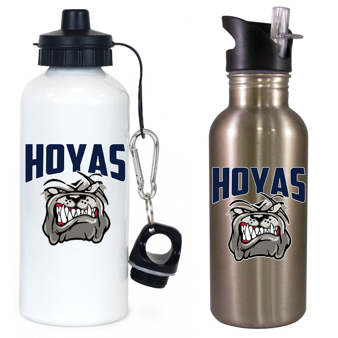 Hoya Lacrosse Team Water Bottle