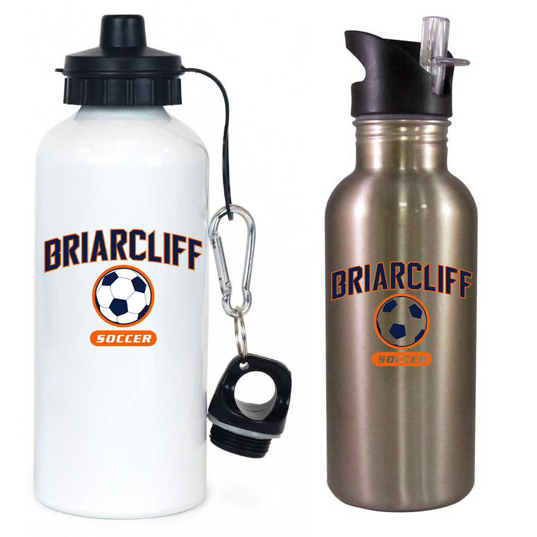 Briarcliff Soccer Team Water Bottle