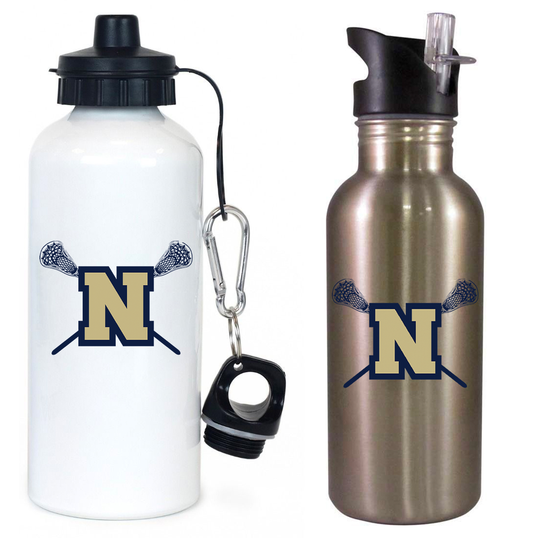 Newington Youth Lacrosse Team Water Bottle