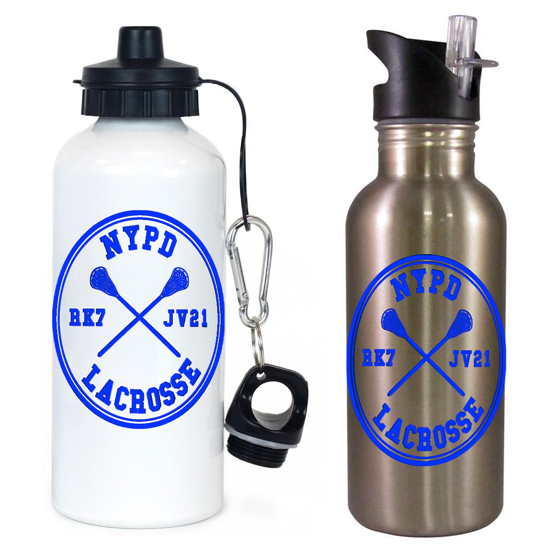 NYPD Lacrosse Team Water Bottle