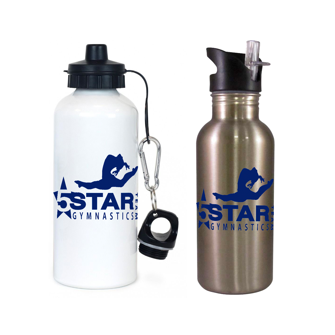 5 Star Gymnastics Team Water Bottle