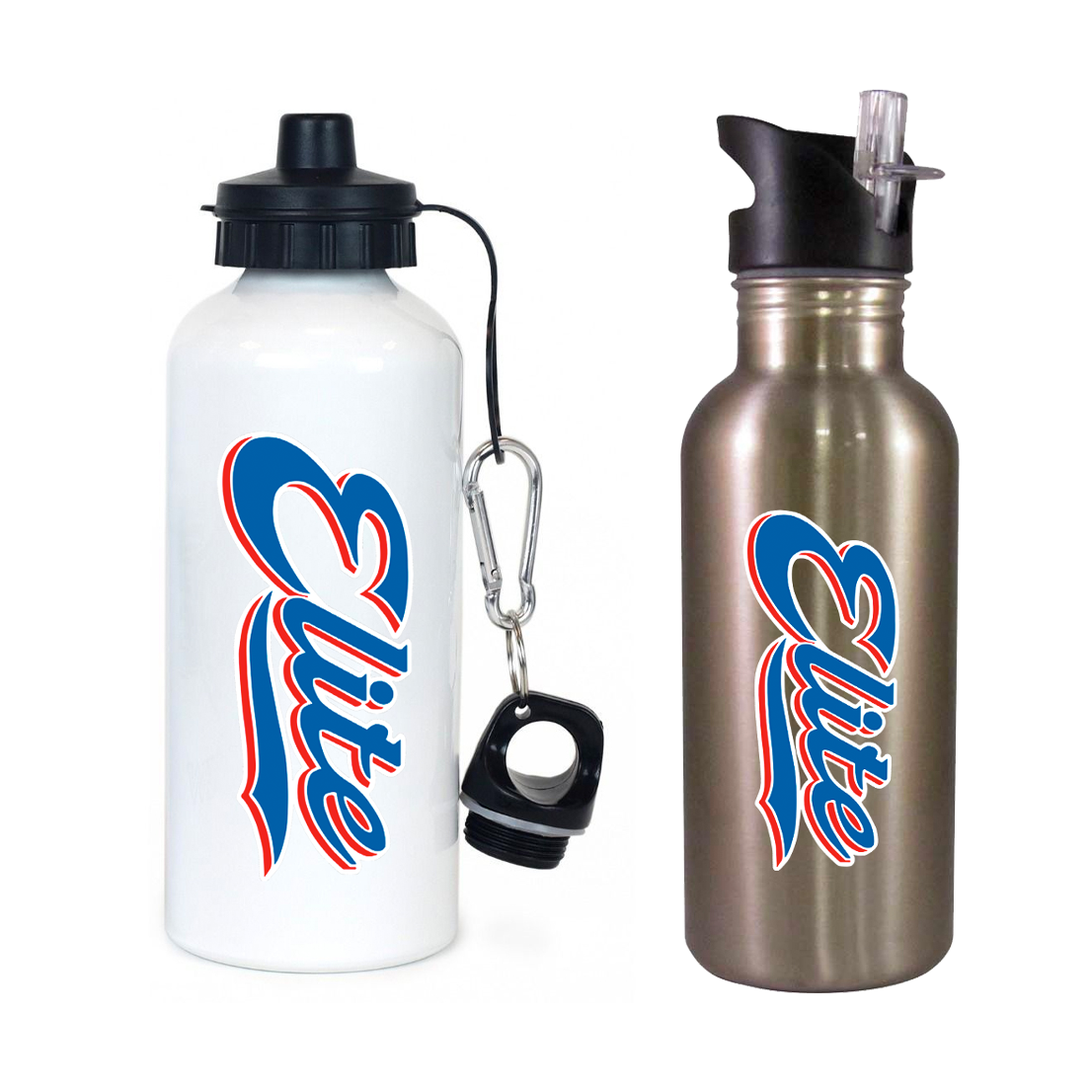 Elite Baseball Team Water Bottle