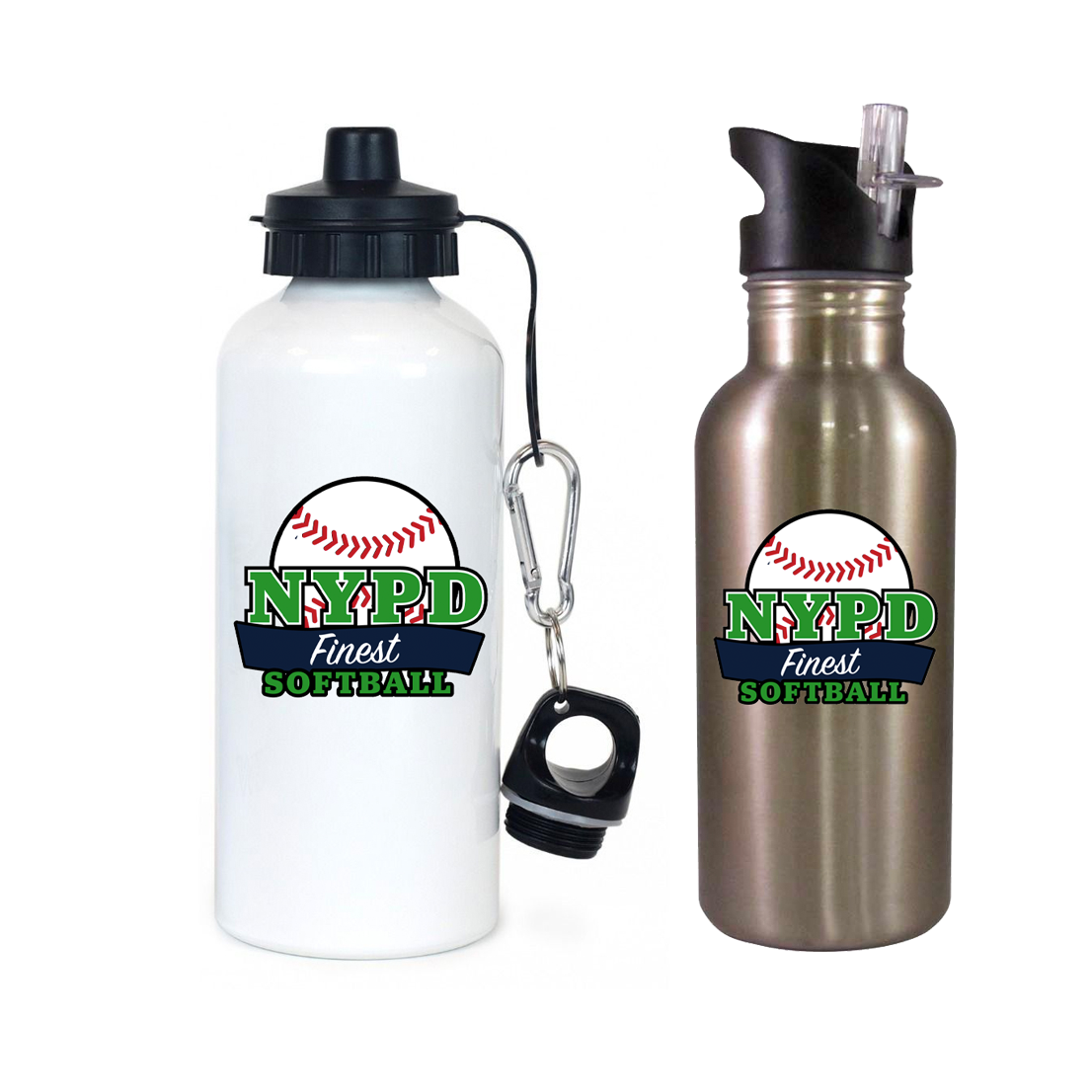 NYPD Softball  Team Water Bottle