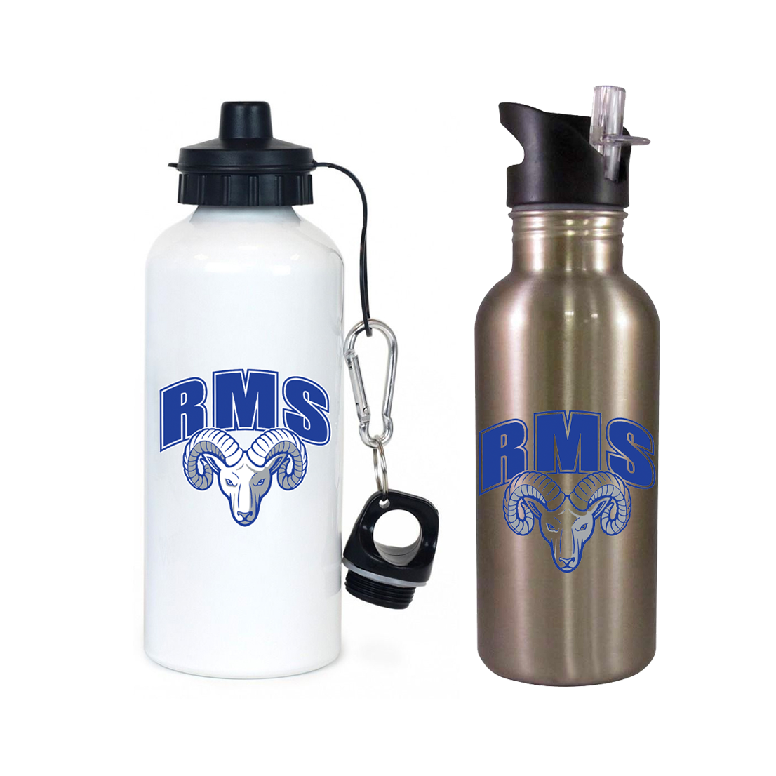 Rochambeau Middle School Team Water Bottle