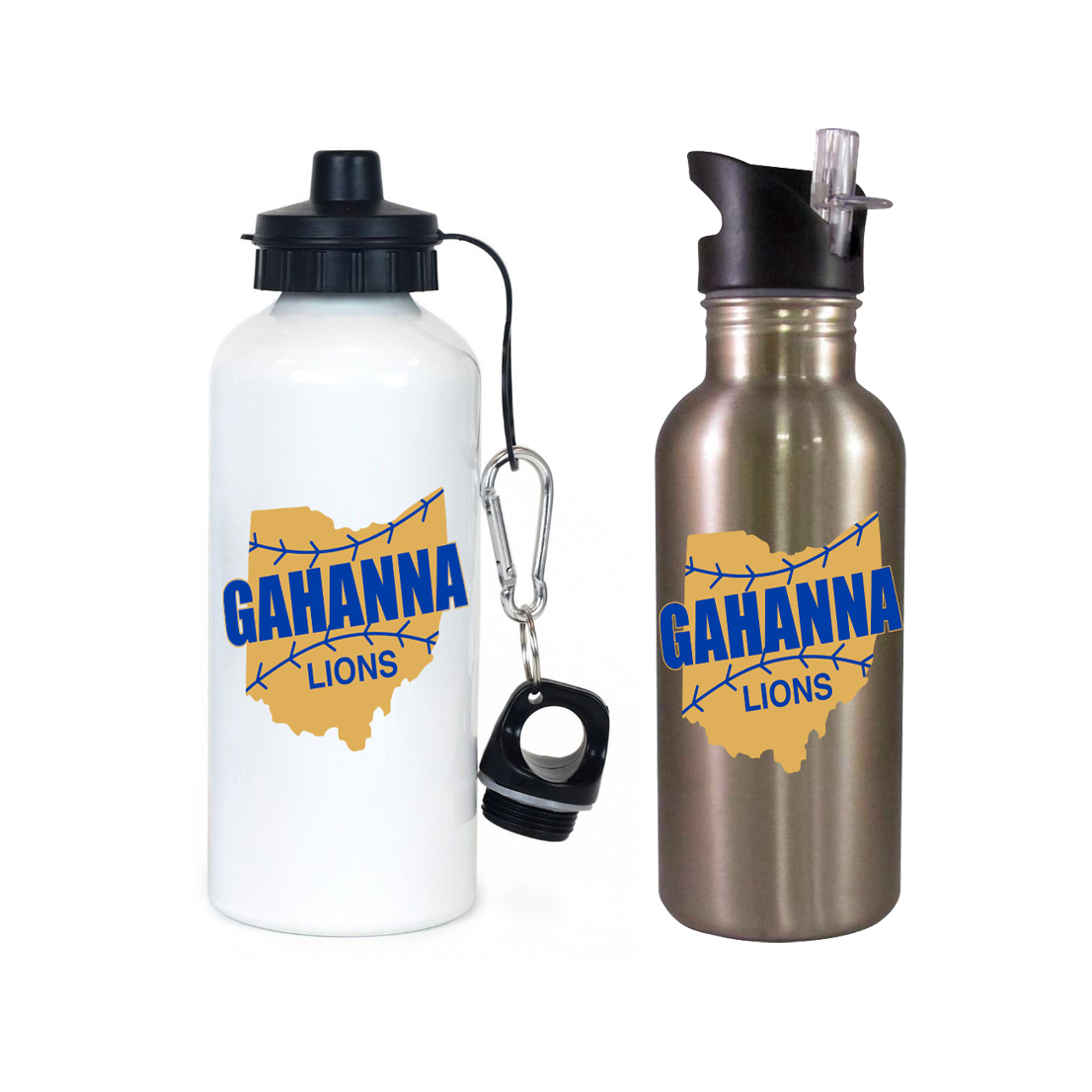 Gahanna Baseball Team Water Bottle