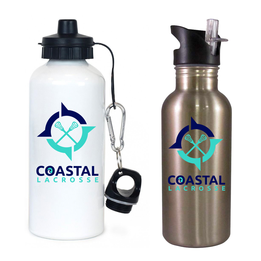 Coastal Lacrosse Team Water Bottle