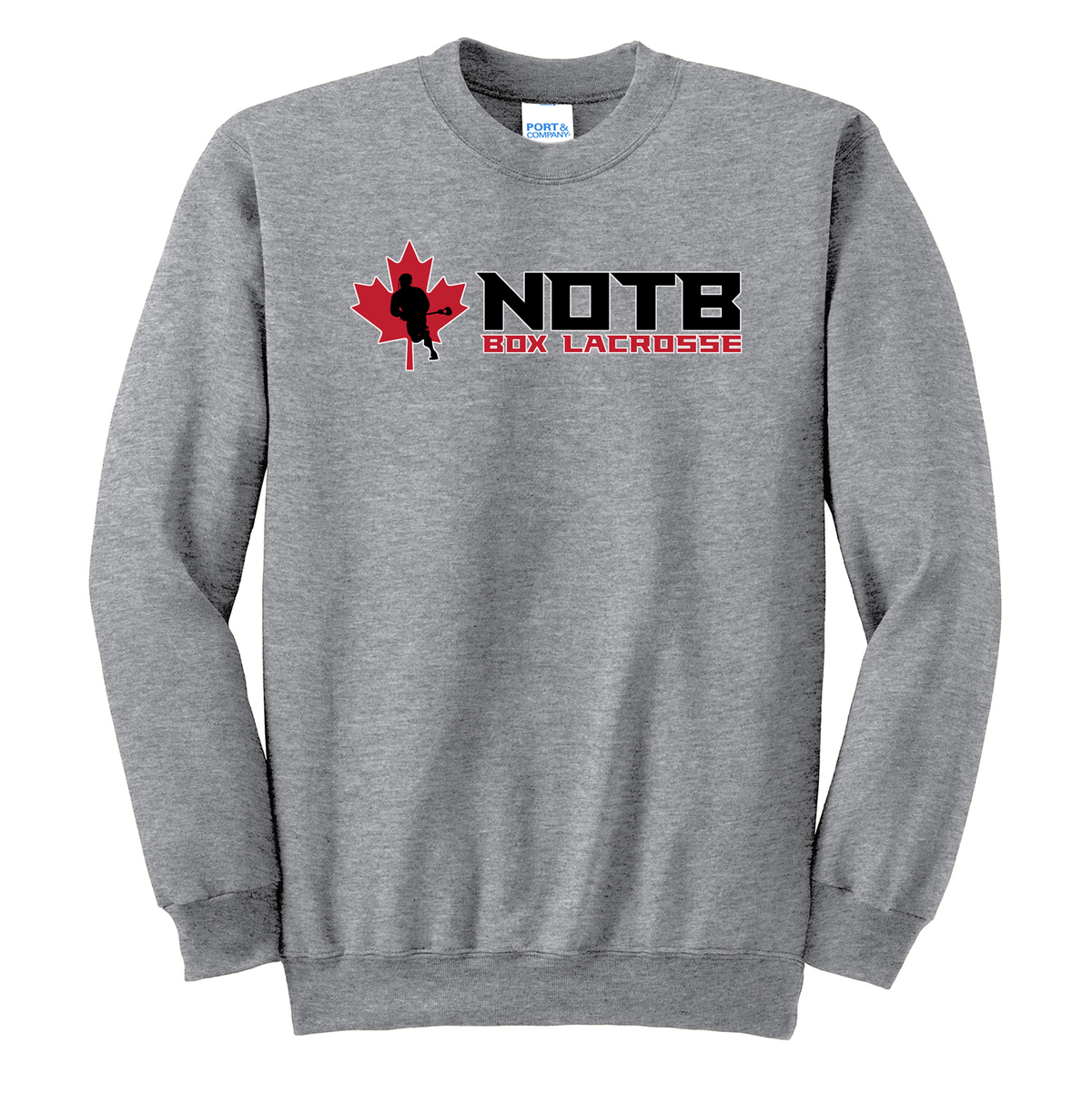 NOTB Boys Box Lacrosse Crew Neck Sweater