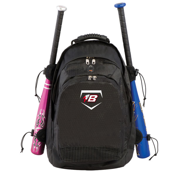 Braves Youth Baseball Deluxe Sports Backpack