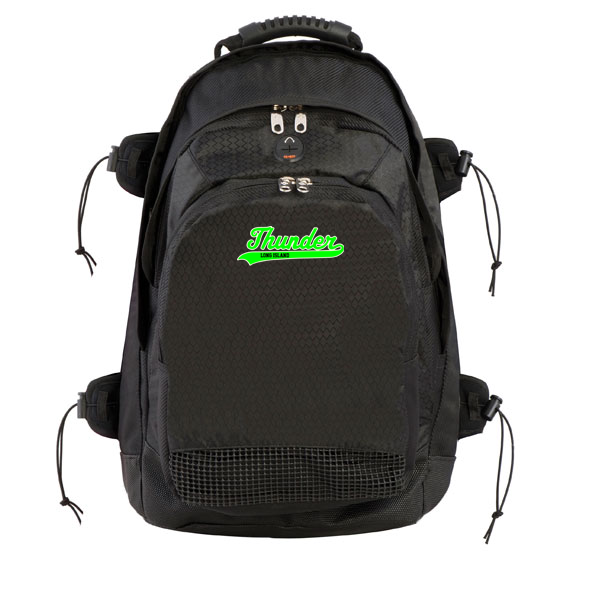 Long Island Thunder Softball Deluxe Sports Backpack