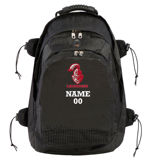 Northridge High School Lacrosse Deluxe Sports Backpack