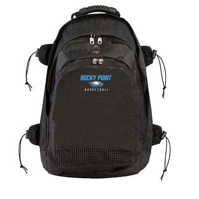 Rocky Point Varsity Basketball Deluxe Sports Backpack