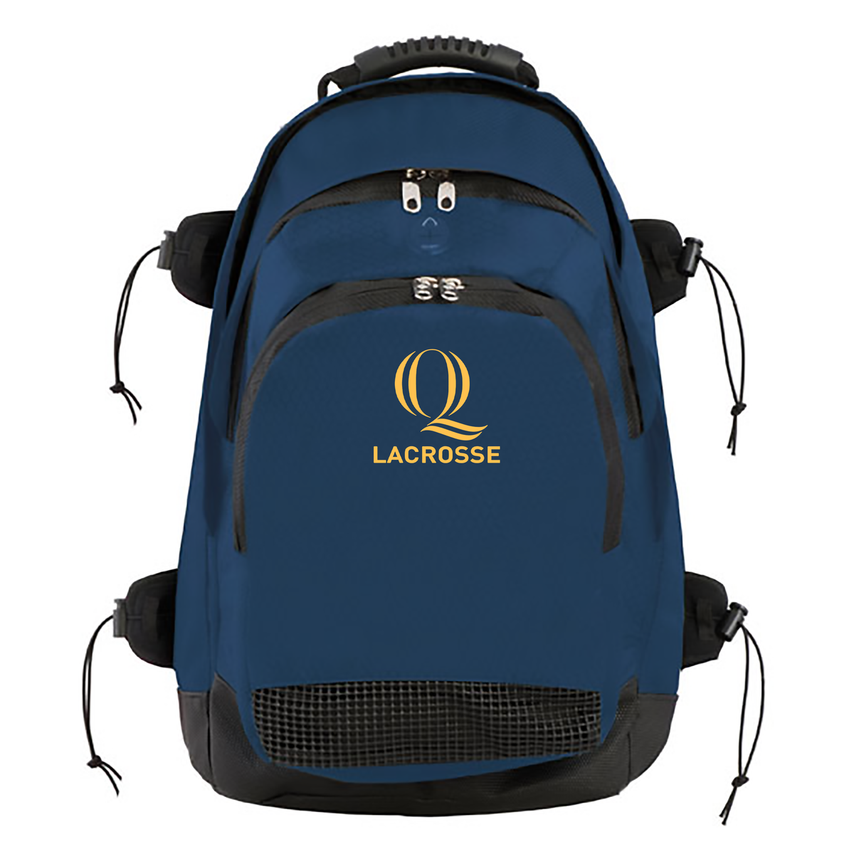 Quinnipiac Men's Lacrosse Deluxe Sports Backpack