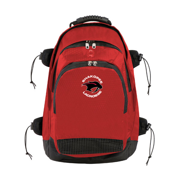 Shakopee HS Lacrosse Deluxe Sports Backpack