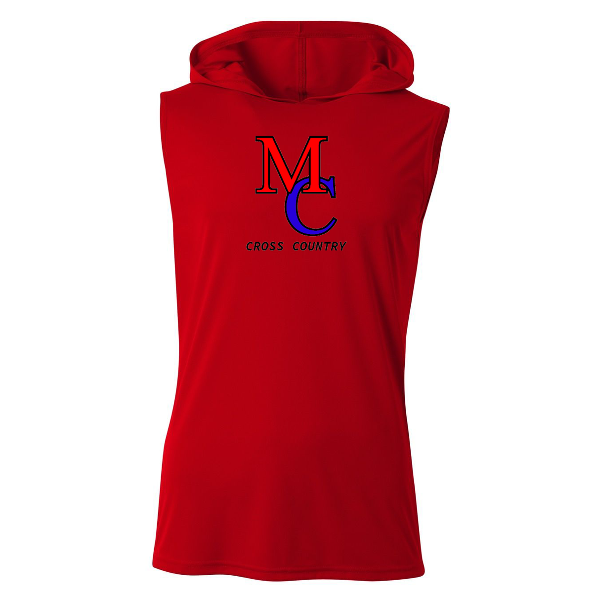 Middle Country Cross Country Youth A4 Performance Sleeveless Hoodie