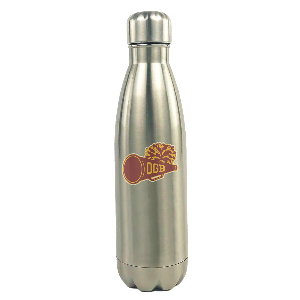 Oxford Golden Bears 17oz Stainless Steel Water Bottle