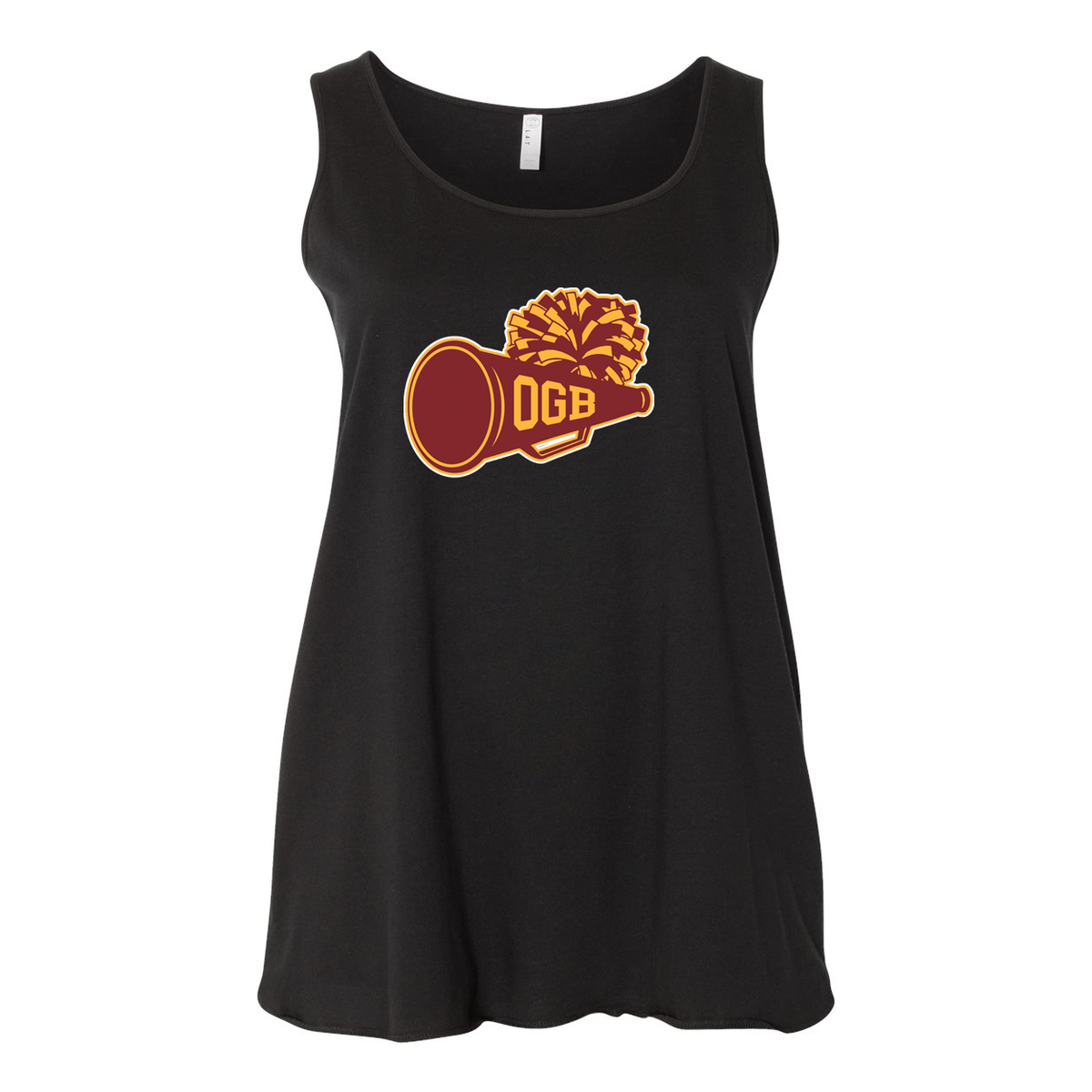 Oxford Golden Bears Curvy Womens Tank-Top