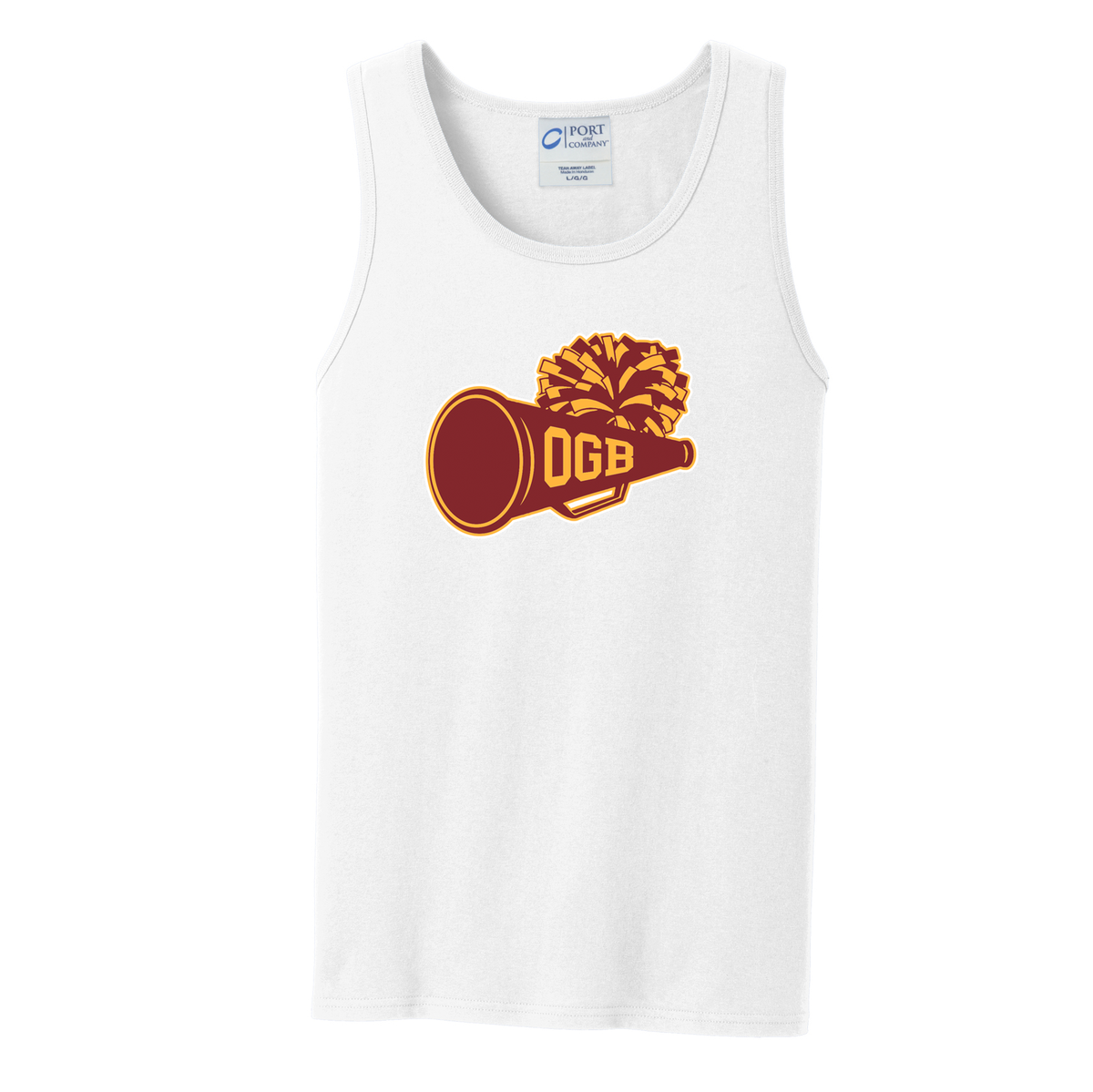 Oxford Golden Bears  Sleeveless Cotton Tank Top