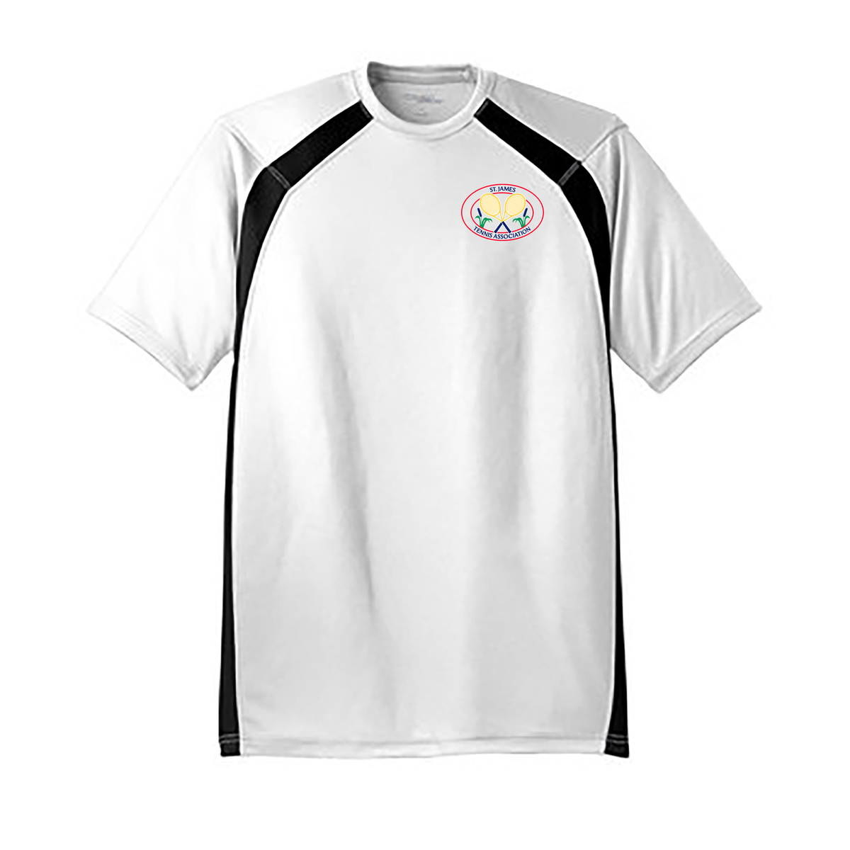 St. James Tennis Association Men's Dry Zone® Colorblock Crew