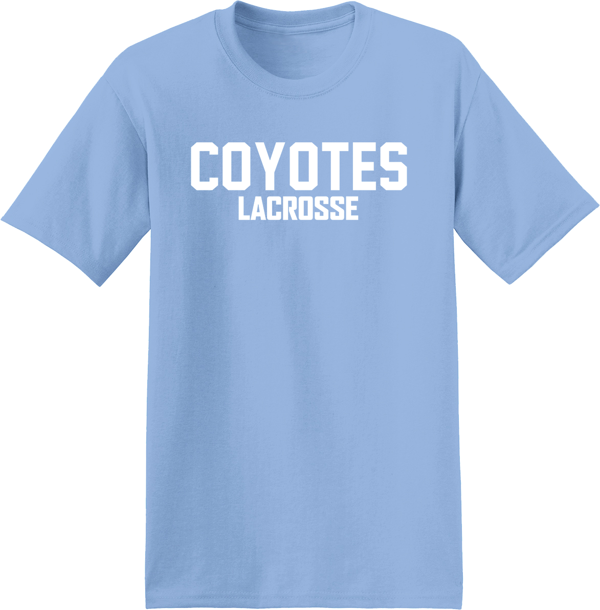 Coyotes Lacrosse Carolina Blue T-Shirt