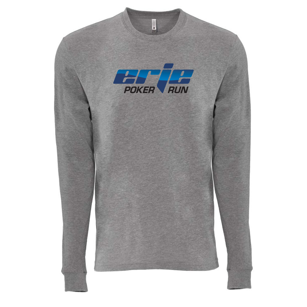 Erie Poker Runs Sueded Long Sleeve Crew