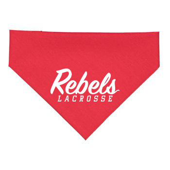 Rebels Lacrosse Dog Bandana